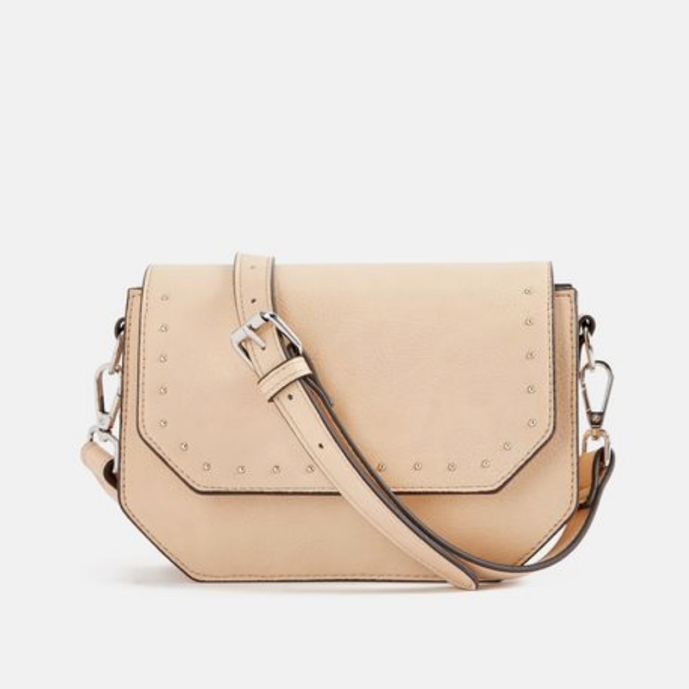 Justfab Studded Crossbody Bag